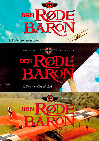 Alle 3 Den Røde Baron-bind
