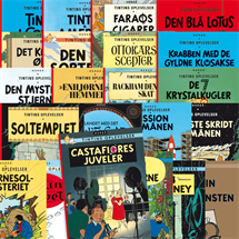 Alle Tintin tegneserier samlet i softcover