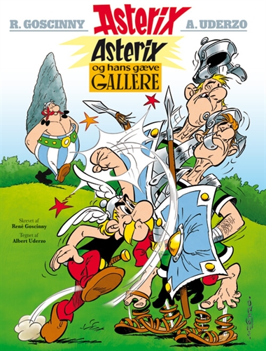 Asterix 1: Asterix og hans gæve gallere forside