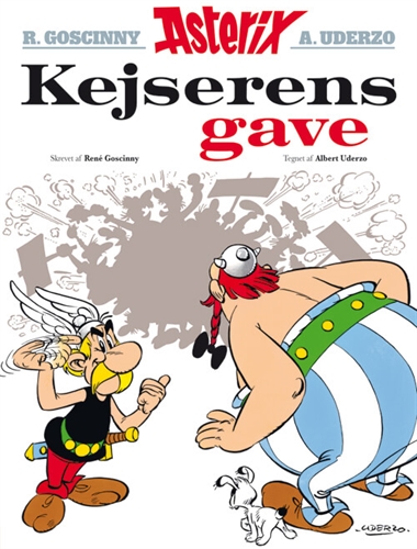 Asterix 21: Kejserens gave forside