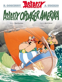Asterix 22: Asterix opdager Amerika forside