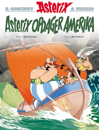 Asterix 22: Asterix opdager Amerika forside