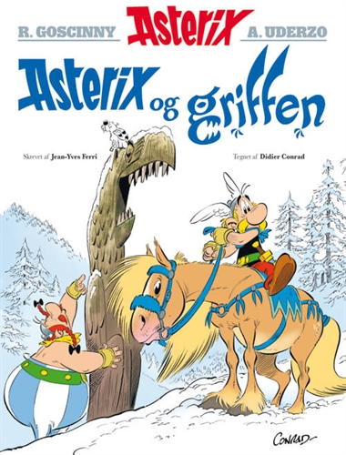 Asterix 39: Asterix og griffen - softcover forside