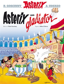 Asterix 4: Asterix som gladiator forside