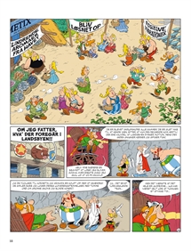 Asterix 40: Den Hvide Iris - softcover side 18