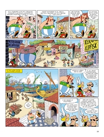 Asterix 41: Asterix i Lusitanien – softcover side 19