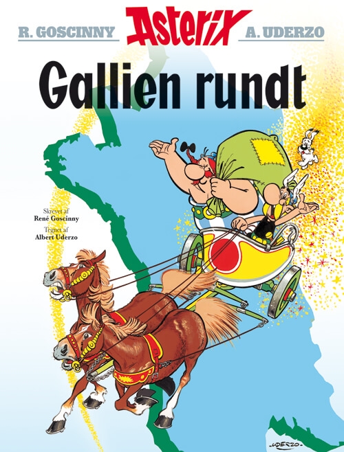 Asterix 5: Gallien rundt i softcover