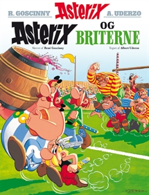 Asterix 8: Asterix og briterne forside