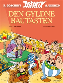 Asterix: Den Gyldne Bautasten forside