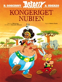 Asterix: Kongeriget Nubien forside