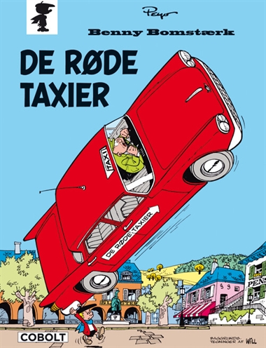Benny Bomstærk: De røde taxier - forside
