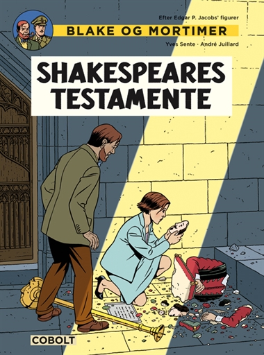 Blake og Mortimer: Shakespeares testamente forside