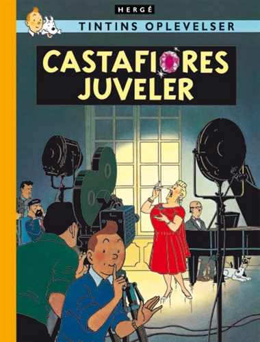 Tintin: Castafiores juveler - retroudgave forside