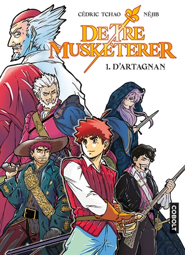 De tre musketerer 1: D’Artagnan forside