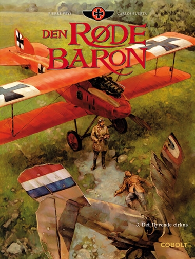 Den Røde Baron 3: Det flyvende cirkus forside