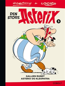 Den store Asterix 3: Gallien rundt – Asterix og Kleopatra forside