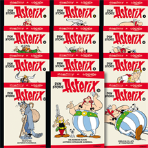 Den store Asterix 1-12 samlet forsider