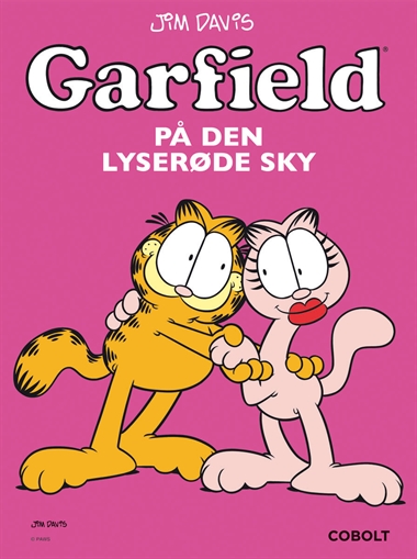 Garfield farvealbum 24: På den lyserøde sky forside