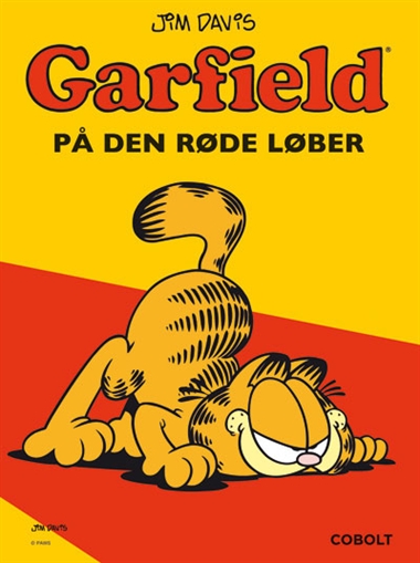 Garfield farvealbum 27: Garfield på den røde løber forside