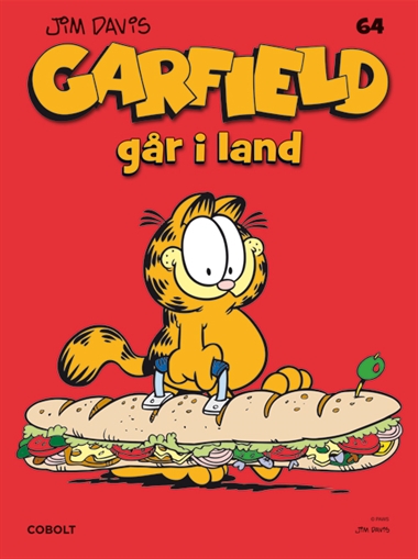 Garfield 64: Garfield går i land - forside 