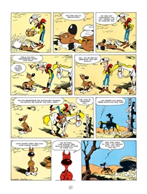 Lucky Luke: Pyskopater på slap line – et Lucky Luke-pletskud af Morris & Goscinny side 27