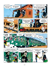 Lucky Luke: Pyskopater på slap line – et Lucky Luke-pletskud af Morris & Goscinny side 7