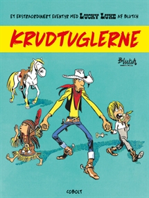 Lucky Luke: Krudtuglerne – Et ekstraordinært eventyr forside