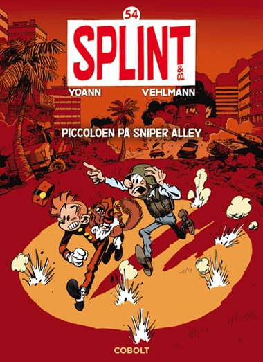 Splint & Co. 54: Piccoloen på Sniper Alley forside