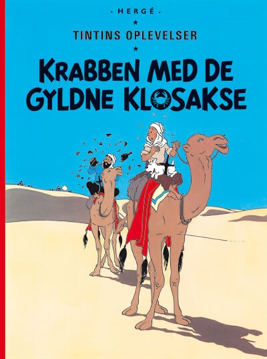 Tintin: Krabben med de gyldne klosakse - softcover forside