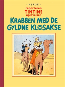 Reporten Tintins oplevelser: Krabben med de gyldne klosakse - fundamentalistisk retroudgave i sort-hvid forside