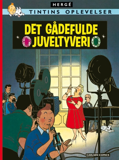 Tintin: Det gådefulde juveltyveri 14 - softcover forside