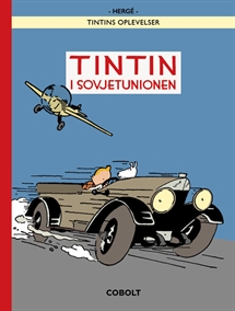 Tintin i Sovjetunionen i farver forside