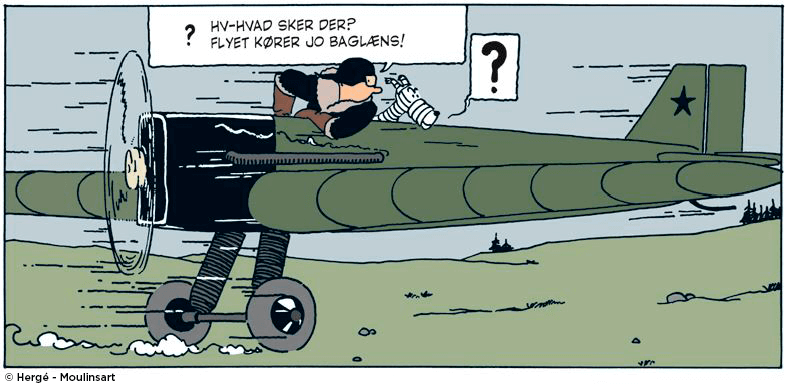 Tintin i Sovjetunionen side 113