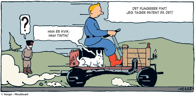 Tintin i Sovjetunionen side 19