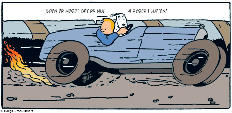 Tintin i Sovjetunionen i farver 