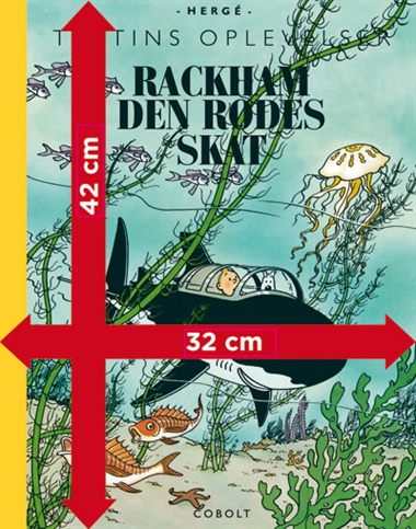 Tintin Gigant: Rackham den Rødes skat forside