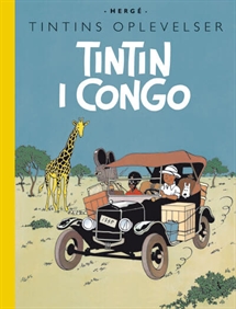 Tintin: Tintin i Congo - retroudgave forside