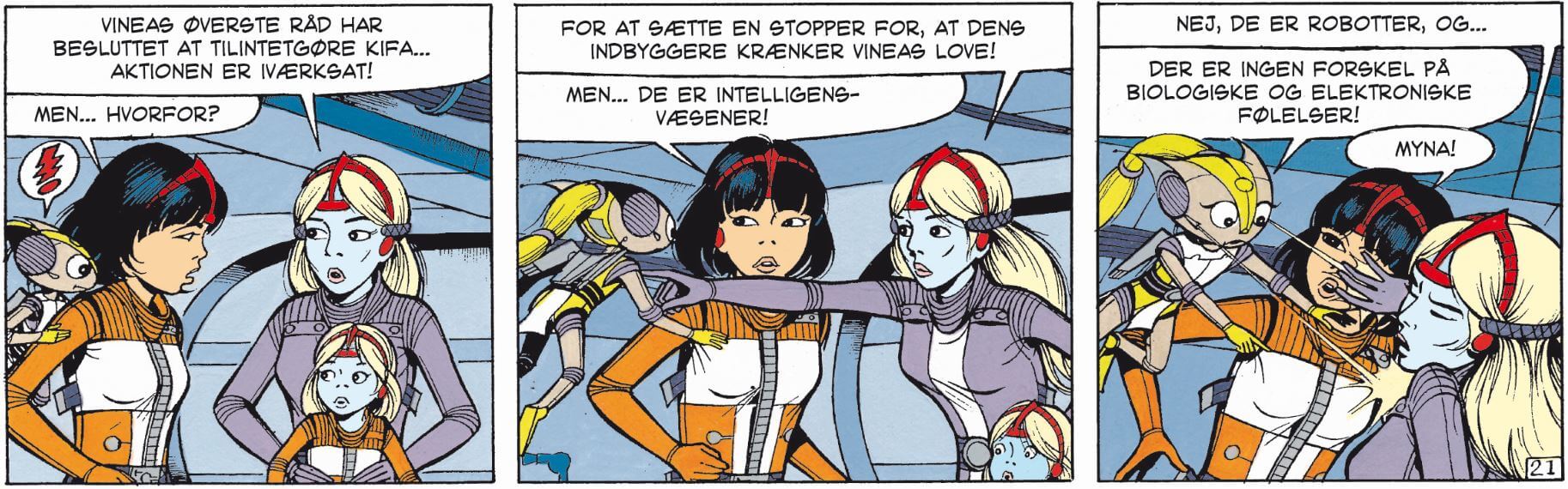 Yoko Tsuno samlebind 6: Robotter fra nær og fjern side 95